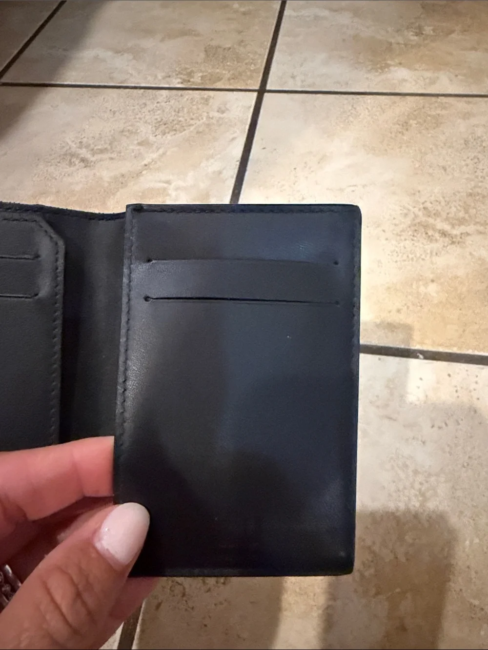 Dunhill Men's Black Textured Wallet